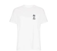 Shearer & Sutton Badge Men's T-Shirt - White / L