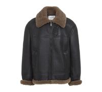 Shearling Biker Jacket - male - Saint Laurent - Faux Fur & Shearling Jackets - Black - L - Jackets L