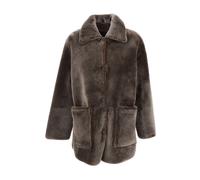 Shearling Jacket - female - Arma - Faux Fur & Shearling Jackets - Brown - XS - Jackets XS