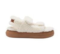 Shearling Sandals - female - Moon Boot - Flat Sandals - White - 3 UK - Shoes 3 UK