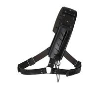 Sheath - Black Leather Back, Buckles, Renaissance Style Sabres Prop, Reliable Heavy Duty Carry System | Adjustable Harnesses for Daily Cosplay Event