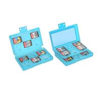 SHEAWA 24-in-1 Game Card Case for Nintendo Switch2 - Storage Box for Switch2 Game Card (Blue)