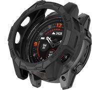 SHEAWA 51mm Half Wrap Watch Protective Case for Garmin EPIX Pro 51mm/Fenix 7X Pro/Fenix7X Armor Skeleton Watch Case Accessories