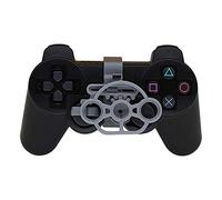 SHEAWA Mini Steering Wheel Controller Replacement Accessories for PS3 Racing Game (silver)