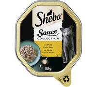 Sheba Bowl Sauce Collection With Turkey In Light Sauce 22 X 85G