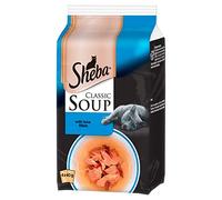 Sheba Classics SOUP Cat Pouches Tuna Fillets 12 x 4 x 40g