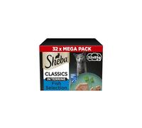 Sheba Classics Cat Food Trays Ocean Collection in Terrine 32x85g