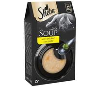 Sheba Classics Soup Cat Pouches with Chicken Fillets - 4 x 40g