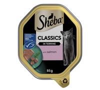 Sheba Classics Cat Tray with Salmon in Terrine 85g