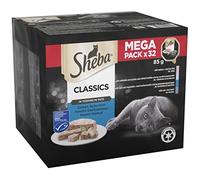 SHEBA Classics Cat Trays Ocean Collection in Terrine 32 x 85 g
