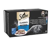 Sheba Classics Terrine Mixed Pack Trays - Fish Selection in Terrine (8 x 85g)