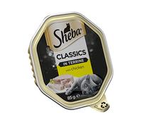 Sheba Classics, Wet Cat Food Trays, with Chicken in Terrine, 22 x 85 g