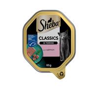 Sheba Classics Wet Cat Food Tray Salmon in Terrine 85g