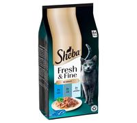 SHEBA Fresh & Fine in Gravy Tuna & Cod&Whitefish 6 x 50 g