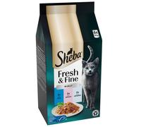 Sheba Fresh & Fine Cat Pouches – Tuna & Salmon in Jelly – 6 x 50g