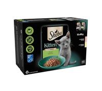 Sheba Kitten Pouches - Mixed Selection in Gravy (12 x 85g)