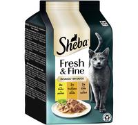 Sheba Mp Fresh & Fine Chicken, Turkey & Duck In Sauce 36 X 50G