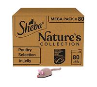 Sheba Natures Collection Poultry Collection in Jelly Cat Pouches - 40 x 85g