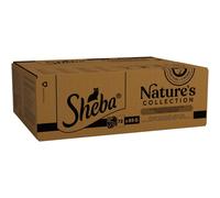 SHEBA Natures Collection Cat Pouches Mixed Selection in Gravy 72x85g pack