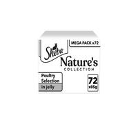 Sheba Natures Collection Cat Pouches Poultry In Jelly 72x85g Best Before MAY 2025
