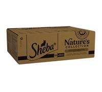 SHEBA Natures Collection Cat Pouches Poultry Collection in Jelly 72x85g pack