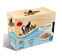 Sheba Pch Fine Flakes Fish CIJ 4x12x85g
