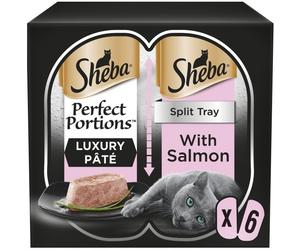 Sheba Perfect Portions with Salmon in Loaf - 48 x 37.5g Trays