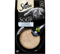 Sheba Portion Bag Multipack Soup with White Fish 10 x 4 x 40 g