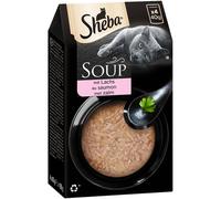 Sheba Pouch Multipack Soup With Salmon 80 X 40G