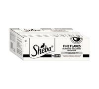 Sheba Pouches Fine Flakes in Jelly 72 x 85g - Poultry Selection