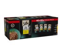 Sheba Pouches Fine Flakes in Jelly - Poultry Selection in Jelly (40 x 85g)
