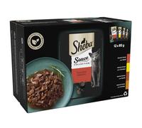 Sheba Pouches 12 x 85g - Sauce Collection Succulent Selection in Gravy