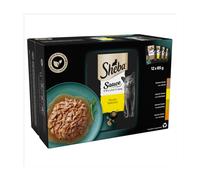Sheba Sauce Collection Adult Cat Food Pouch Poultry Selection 12 x 85g