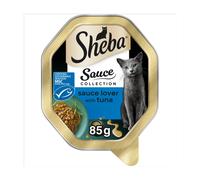 Sheba Sauce Lover Cat Tray with Tuna 85 g