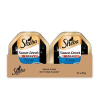 Sheba Sauce Collection Cat Tray with Tuna - 22 x 85g