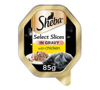 Sheba Select Slices Cat Food with Chicken in Gravy (85g) (Pack of 6)