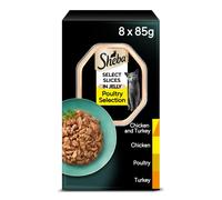 Sheba Select Slices Cat Trays Poultry Collection in Gravy (4 x 8 x 85 g)