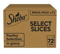 Sheba Select Slices in Gravy - Poultry Selection - Wet cat food pouche