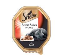Sheba Select Slices Trays - Beef in Gravy (22 x 85g)