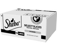 SHEBA Selection Select Slices Poultry Flavor in Sauce - Wet Cat Food 120x