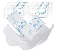 SHEBEEDO 10pcs Bio-Degradable Make Up Remover Wipes From 100% Plant Fibres For Dry Skin - Cleansing Face Wipes Leaving Skin Fresh And Clean