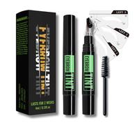 SHEBEEDO Eyebrow Tint Dark Brown Semi-Permanent Eyebrow Dye Professional Formula Brow Tint Eyebrow Dye Kit For Natural Looking Brows Visible Results In 3 Seconds, Up To 10 Day Eye Brow Tint Kits