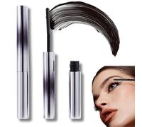 SHEBEEDO Iron Mascara Wands Black Mascara For Woman Waterproof TelescopicMascara MetalMascara For Sensitive Eyes 3d Curling Eyelash MetalMascara Wand Long Lasting Smudge ProofMascara