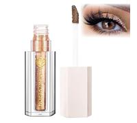 SHEBEEDO Liquid Glitter Eyeshadow, Metallic Gold, High-Impact Metallic Finish, Waterproof, Long-Lasting Gel-Based Formula (#10 Gold)