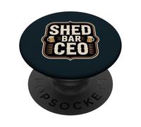 Shed Bar Owner Garden Pub PopSockets Adhesive PopGrip