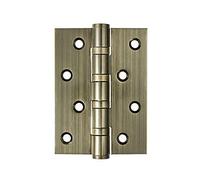 Shed Door Hinges, 1 Pcs Stainless Steel Door Hinge 4x3x3 Multicolor for Wooden Doors(Bronze)