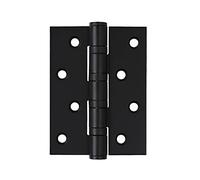 Shed Door Hinges, 1 Pcs Stainless Steel Door Hinge 4x3x3 Multicolor for Wooden Doors(Matte Black)