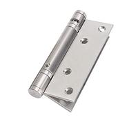 Shed Door Hinges, Stainless Steel Ball Bearing Door Hinges for Interior Doors Silver Multiple Sizes(3 Inch)