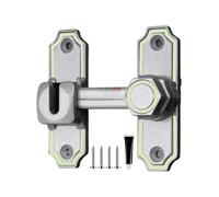 Shed Door Latch | Safety Sliding Barn Door Lock | Heavy Duty Gate Buckle Hardware Tool for Gate Garage Window Wine Cabinet Drawer