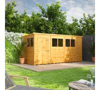 Shed | Power Pent Garden Sheds | Large Pent Sheds | Sizes 12x6 up to 20x6